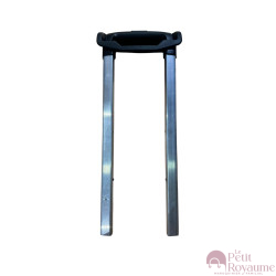 Tige télescopique (Initial01) avec poignée complète  compatible valise cabine Delsey