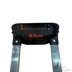 Tige télescopique (Initial01) avec poignée complète  compatible valise cabine Delsey