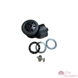 Double replacement wheels 20900bis for 4-wheeled hardside luggages
