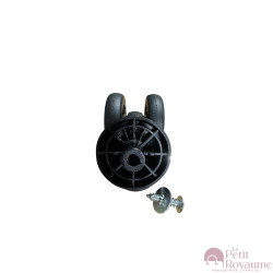 Double replacement wheels 20900bis for 4-wheeled hardside luggages