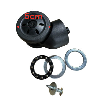 Double replacement wheels 20900bis for 4-wheeled hardside luggages