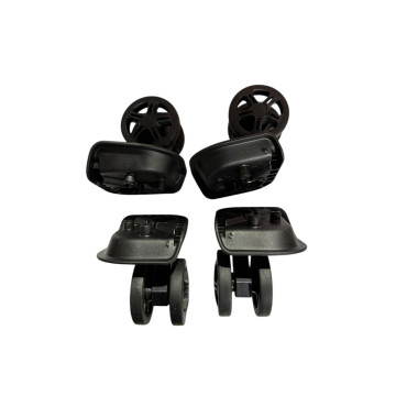 Roulettes doubles D530 pour valises rigides, compatibles avec différentes marques