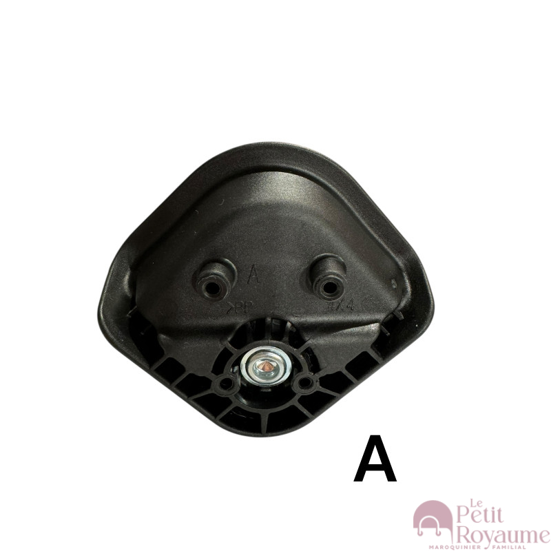 Roulettes doubles D530 pour valises rigides, compatibles avec différentes marques