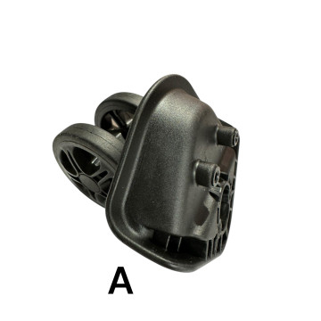 Roulettes doubles D530 pour valises rigides, compatibles avec différentes marques