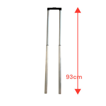 Tige télescopique Del021200 avec poignée complète compatible valise Samsonite ou Delsey