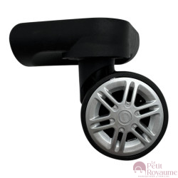 Double replacement wheels RVR01 for 4-wheeled hardside luggages, suitable for many brands such as Samsonite, Delsey