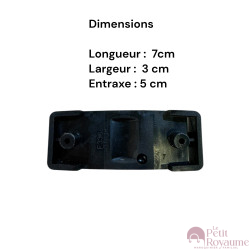Charnière F336 compatible valises rigides Samsonite