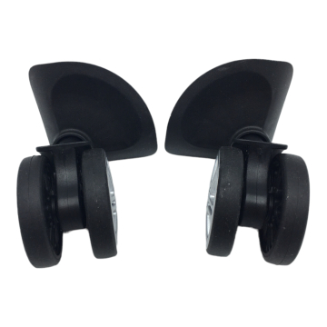 Double replacement wheels 1618 for 4-wheeled hardside luggages, suitable for many brands such as Samsonite, Delsey