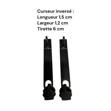 Set of 2 Zipper pulls PM01 for hardshell or softshell suitcases suitable for Samsonite, Delsey and other brands