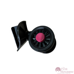 Roulettes doubles HKP-17 pour valises rigides/coques, compatibles avec Samsonite, Delsey et Jump…