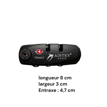 TSA JY-B102 Lock to fix on softside or hardside luggages