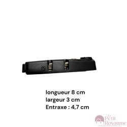 Serrure à code Airtex TSA JY-B102 à poser sur les valises toiles ou rigides, compatibles avec valises Samsonite, Delsey