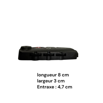 TSA JY-B102 Lock to fix on softside or hardside luggages