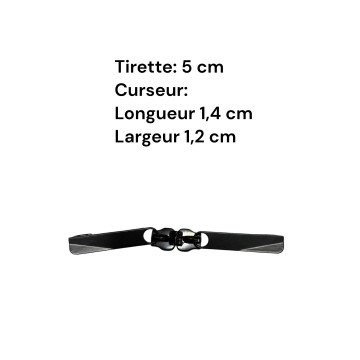 Set of 2 Zipper pulls  TAC-LPR for hardshell or softshell suitcases suitable for Samsonite, Delsey and other brands