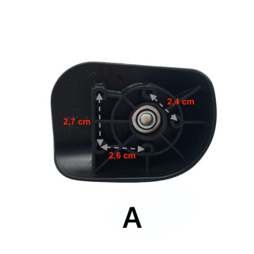 Roulettes simples A-35bis pour valises rigides à 4 roues compatibles valises Delsey